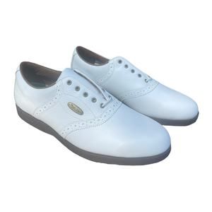 NEW!!! FootJoy Soft-Joys Sierra Mens Waterproof White Golf Shoes